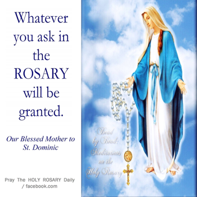 Thank You For Your Intercession O Blessed Virgin Mary Click To Pray