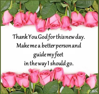 Thank You God For A Brand New Day Click To Pray