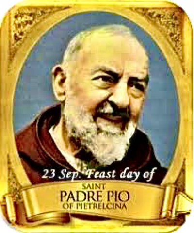 🙏🏼Happy Feast Day St. Padre Pio 